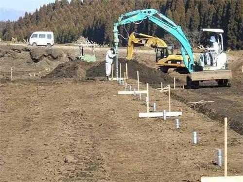 池州地桩施工现场